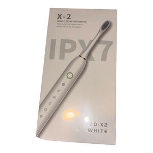 X-2 Sonic Electric Toothbrush Rechargeable Waterproof Travel Toothbrush IPX7